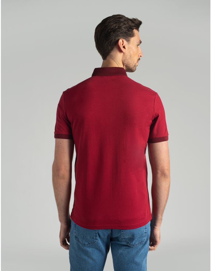 koszulka polo matteo czerwony