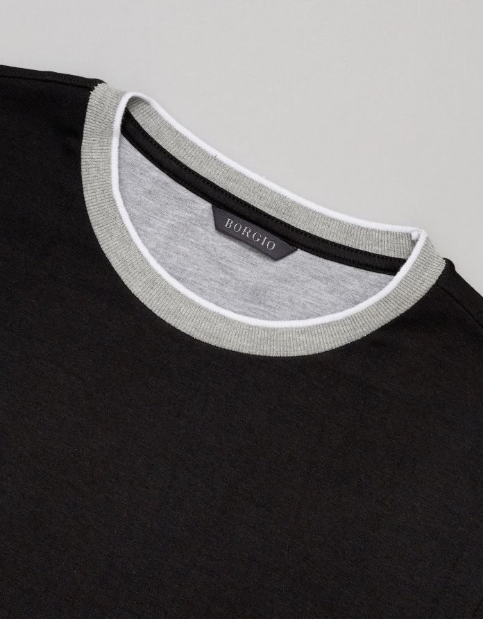 t shirt gerbini czarny