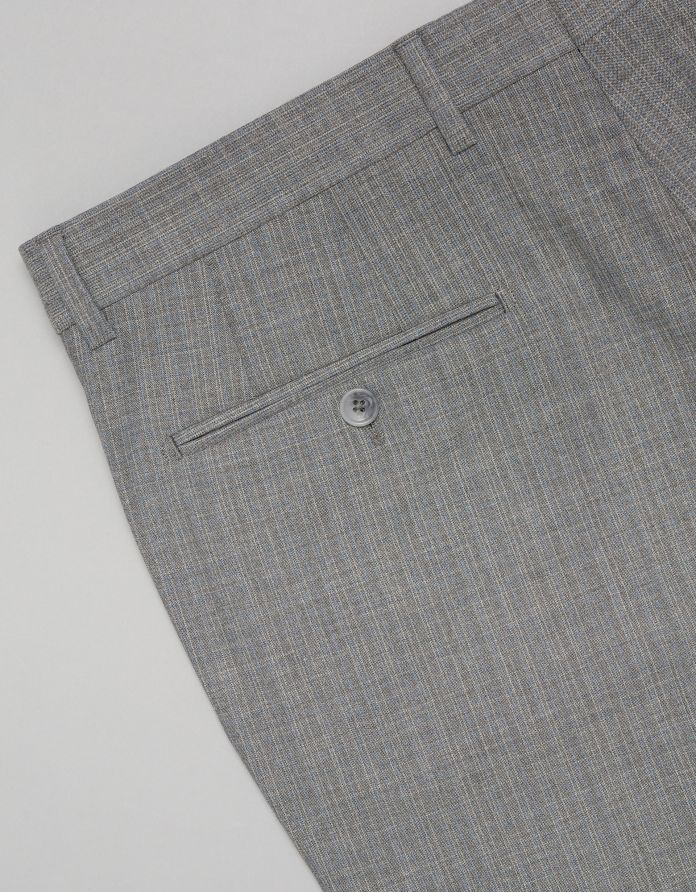 spodnie amaroni do zestawu szary slim fit