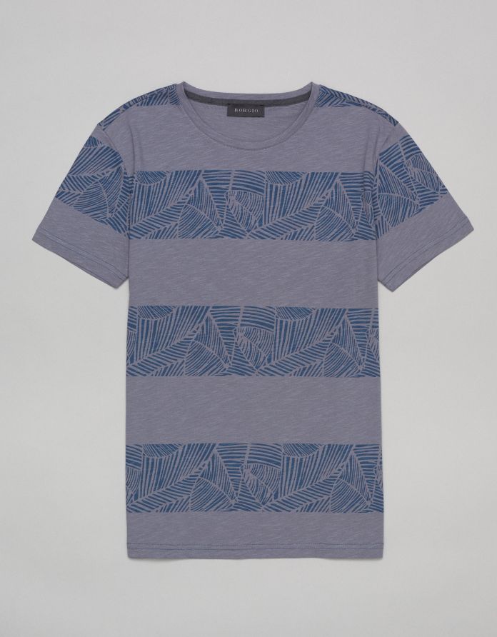 t shirt caltagirone niebieski