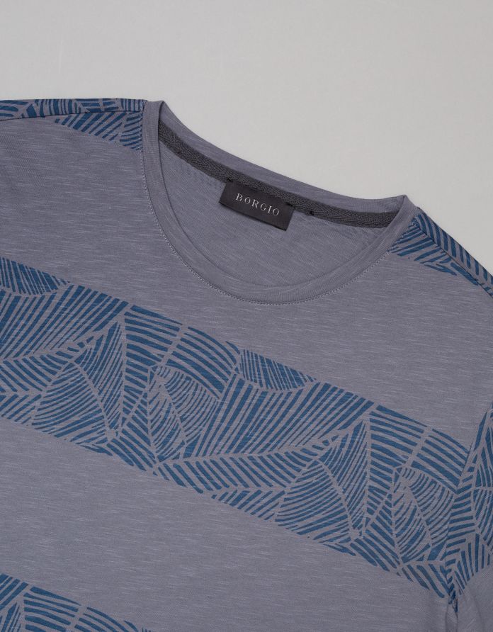 t shirt caltagirone niebieski