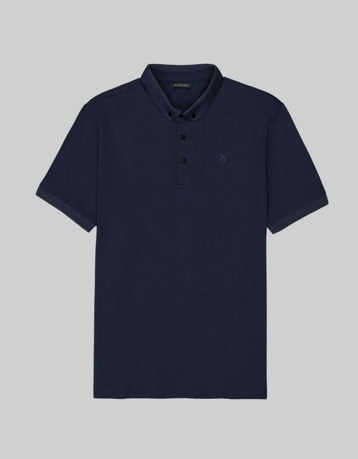 koszulka polo matteo granatowy1