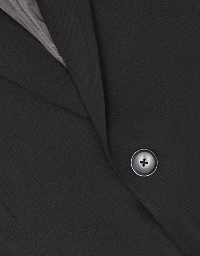 garnitur turro czarny super slim fit