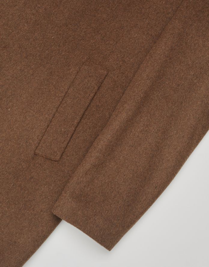 płaszcz sferro brąz