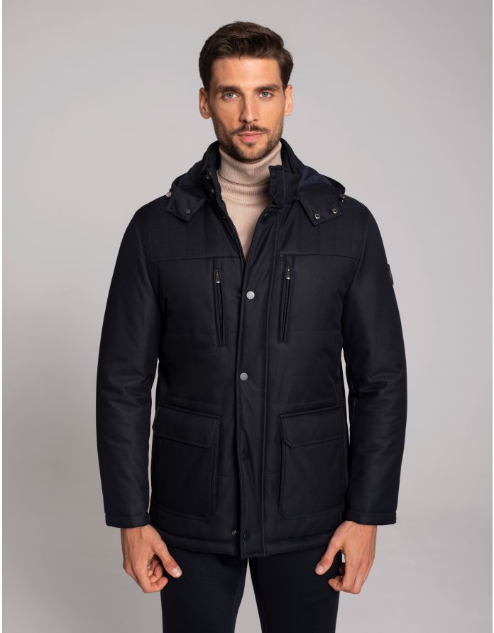 kurtka valentia granatowy