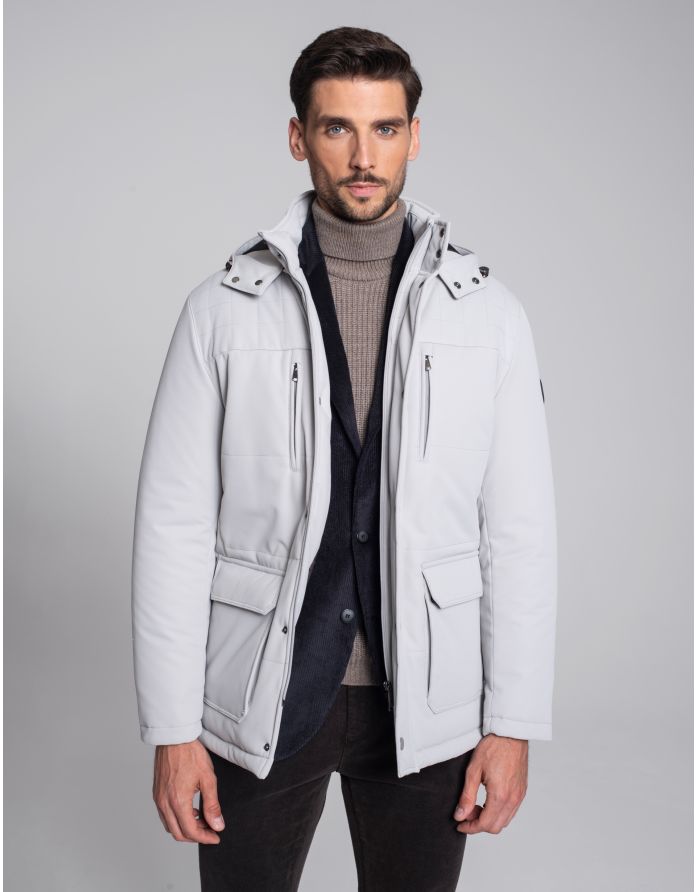 kurtka valentia beżowy