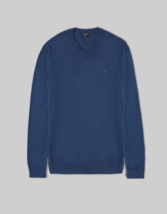 sweter tiriolo vn niebieski