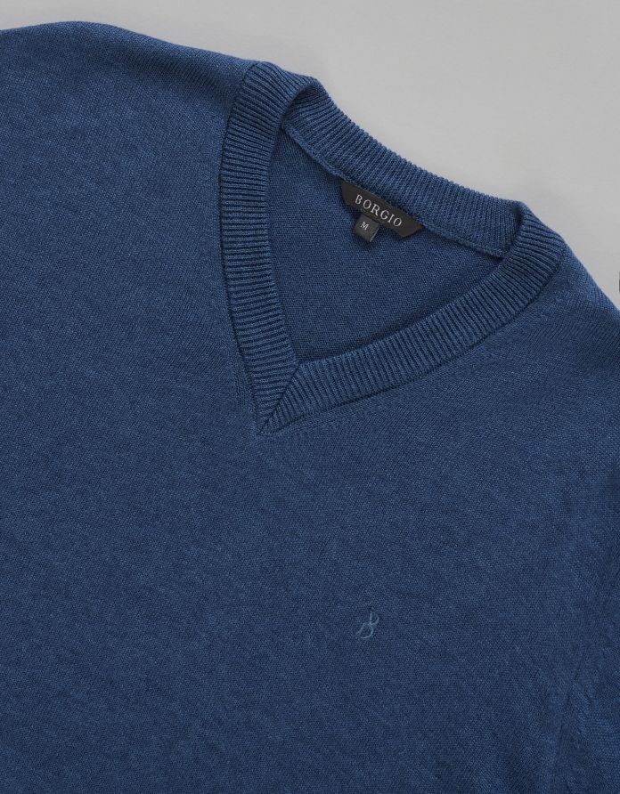 sweter tiriolo vn niebieski