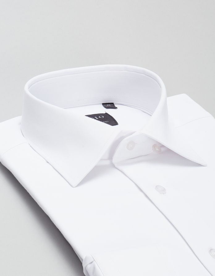 koszula lumia 00433 długi rękaw biały slim fit