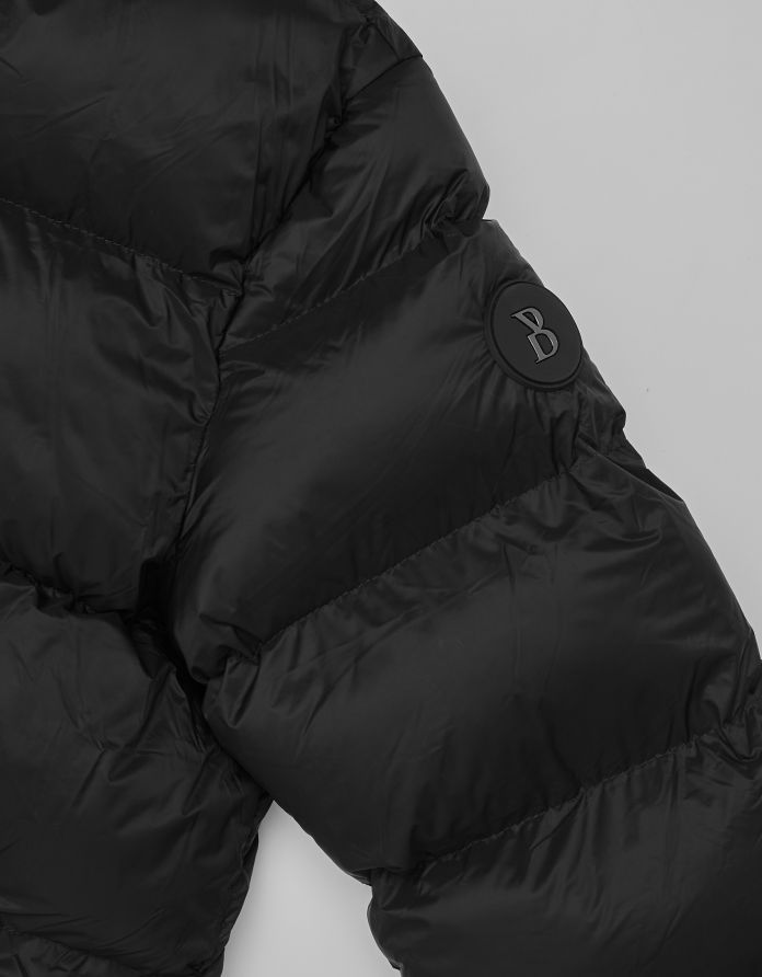 kurtka puchowa mazara czarny