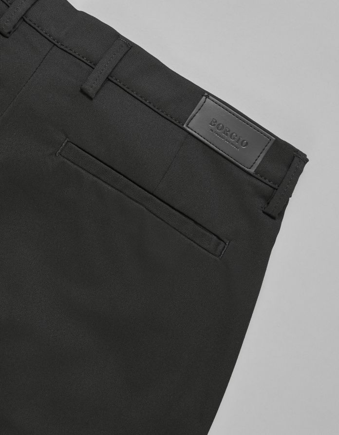 Spodnie altino czarny slim fit