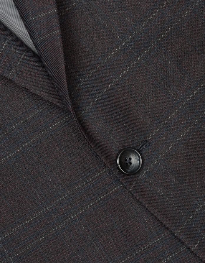 marynarka do zestawu monreale bordo slim fit