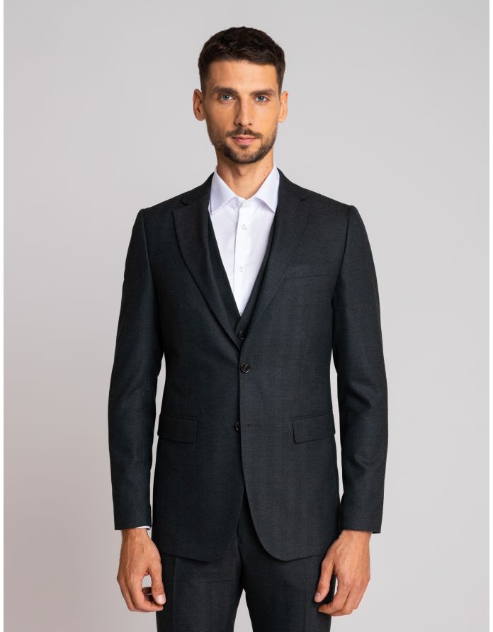 marynarka zogno zielony slim fit