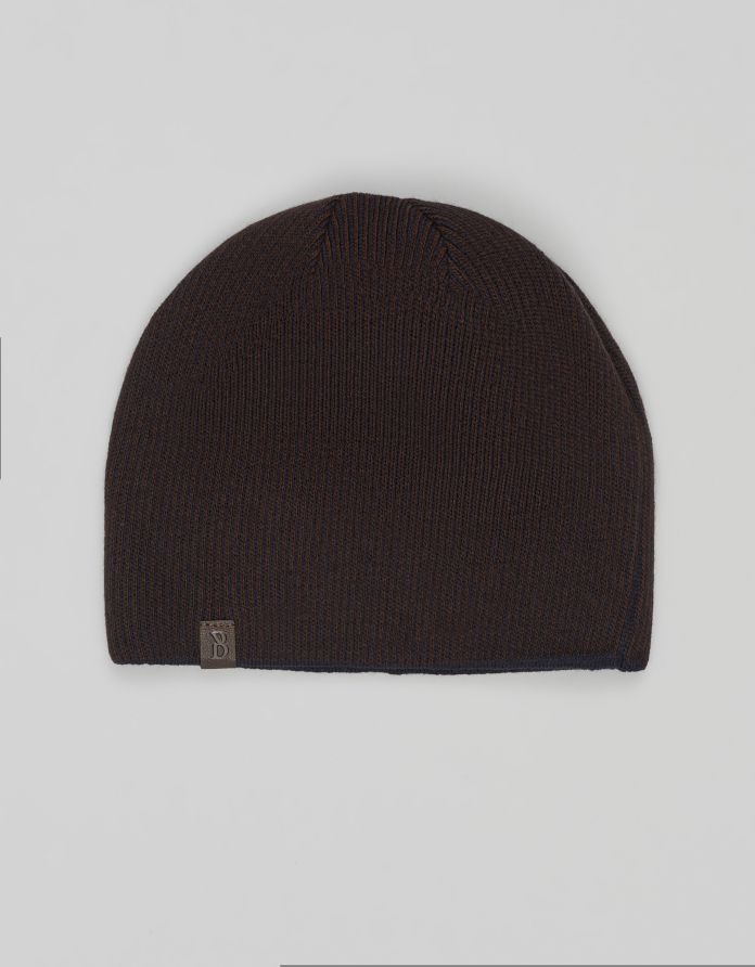 czapka ficuzza brąz