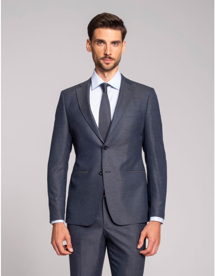 marynarka termini szary super slim fit