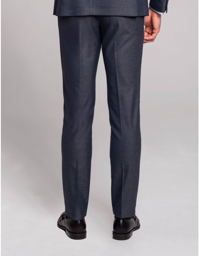 spodnie termini szary super slim fit