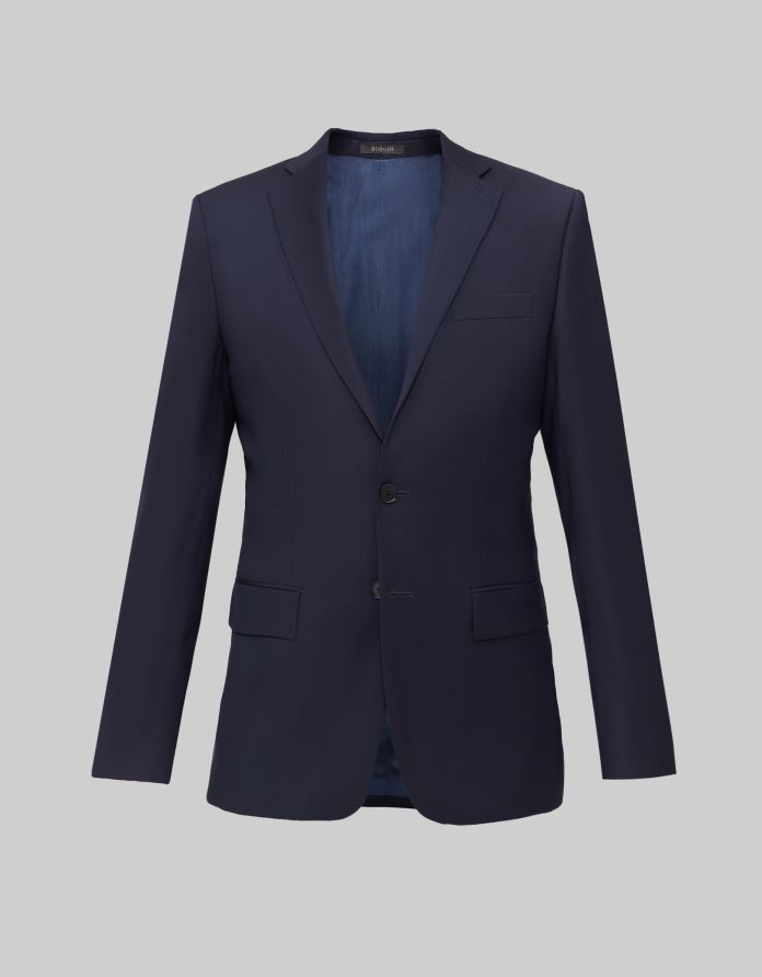 marynarka do zestawu albino granatowy slim fit