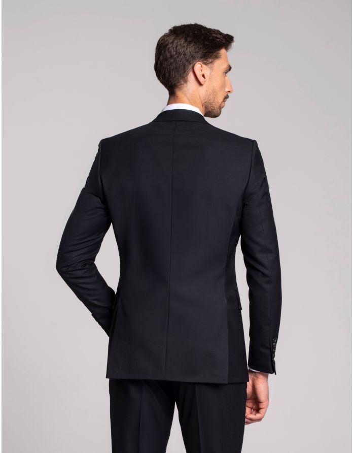 marynarka rosolini 01 granatowy slim fit