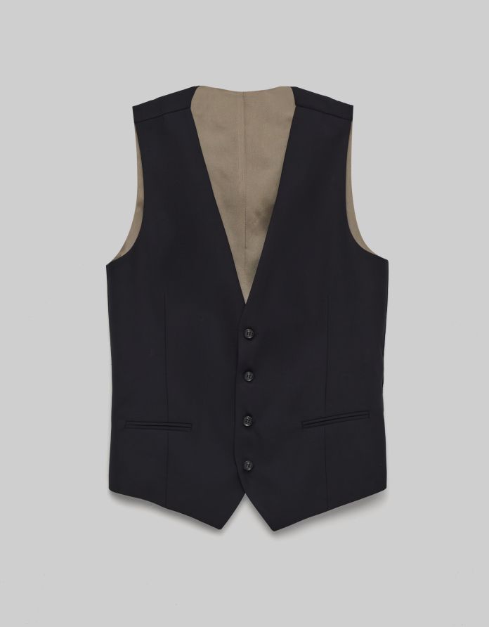 kamizelka rosolini 01 granatowy slim fit