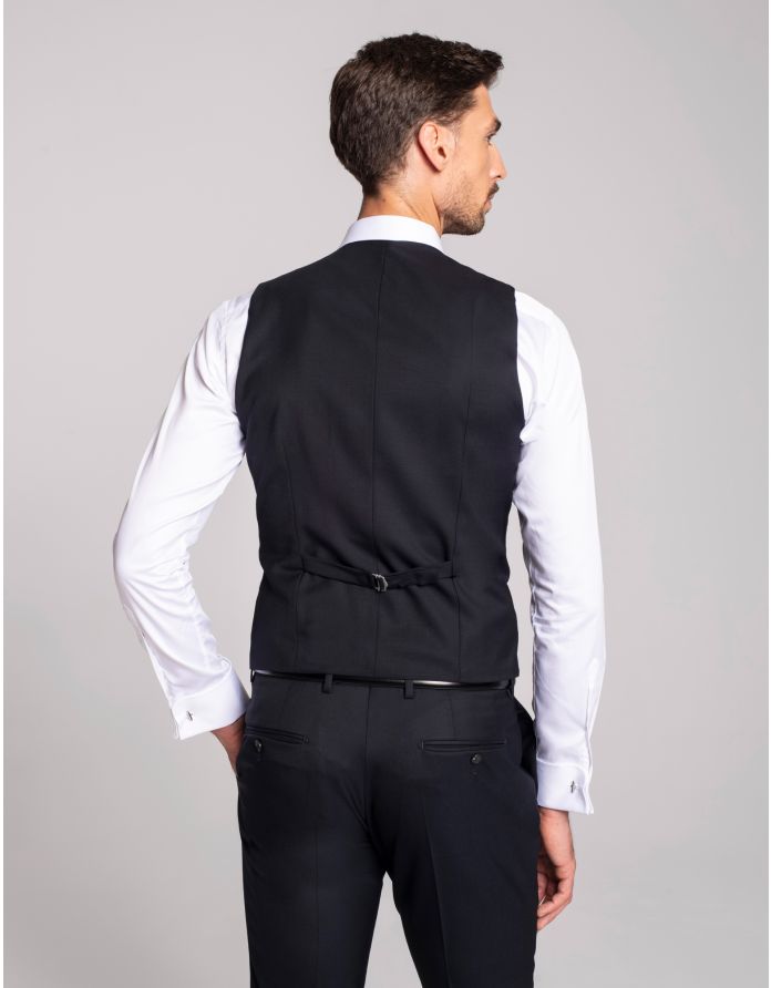 kamizelka rosolini 01 granatowy slim fit