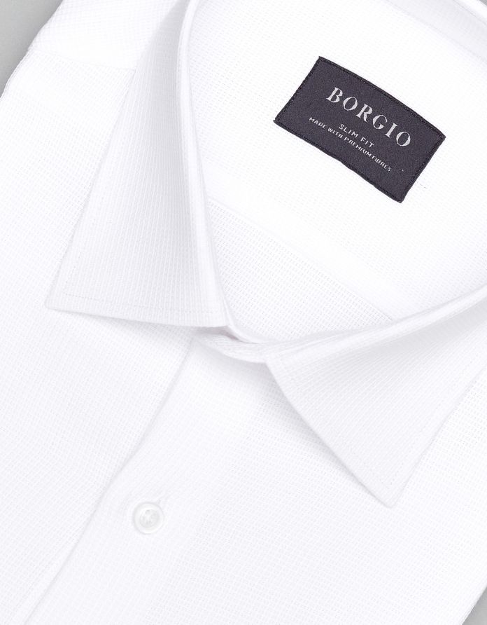 koszula licodia 00457 długi rękaw biały slim fit