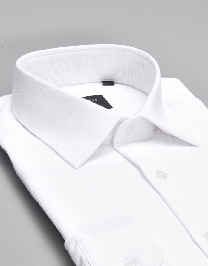 koszula licodia 00457 długi rękaw biały slim fit