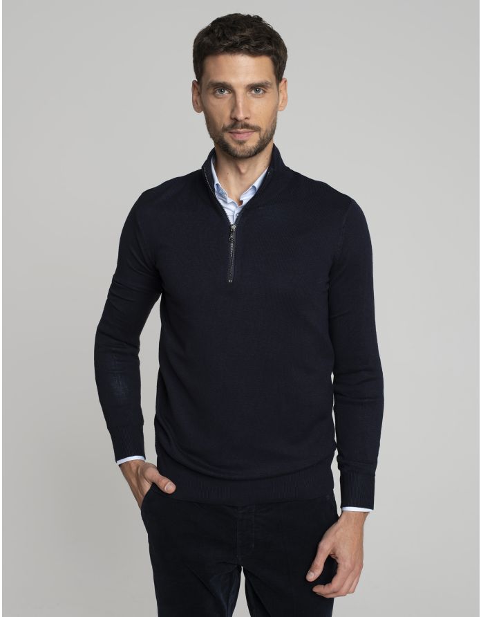 sweter gabicce troyer granatowy