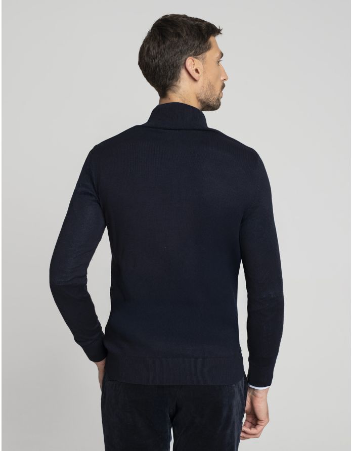 sweter gabicce troyer granatowy