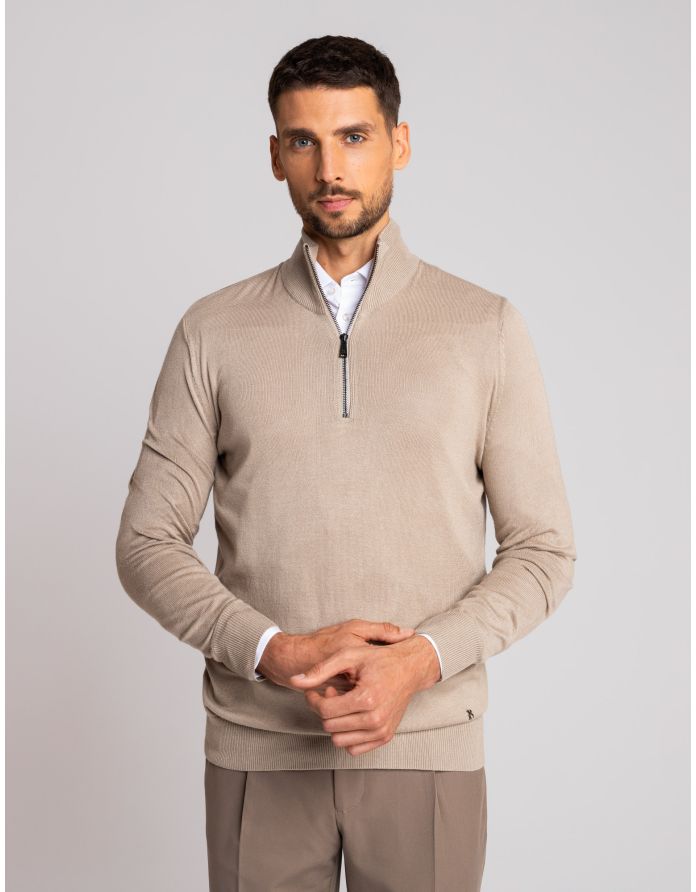 sweter gabicce troyer beżowy