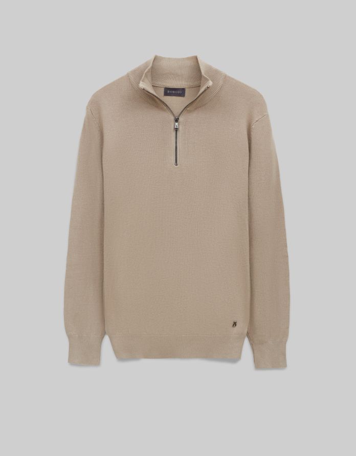 sweter gabicce troyer beżowy