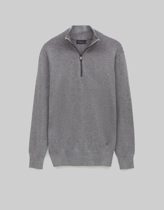 sweter gabicce troyer szary