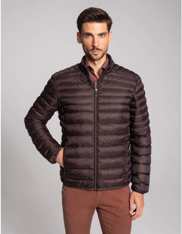 kurtka pikowana militello brąz