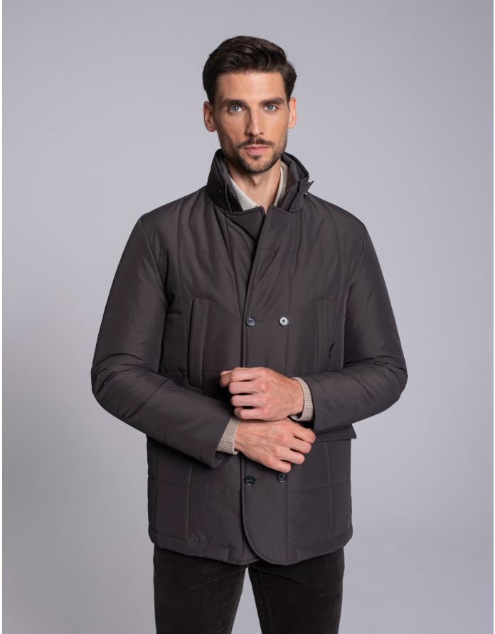 kurtka zimowa gravina brąz