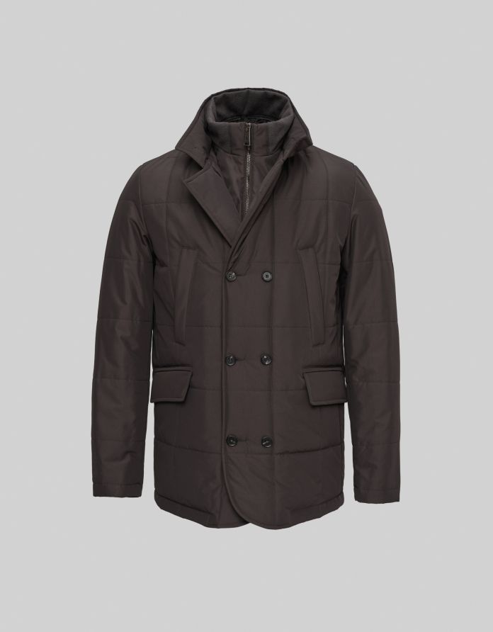 kurtka zimowa gravina brąz