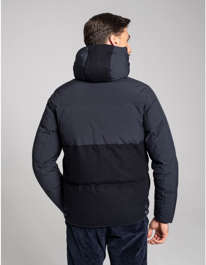 kurtka boccioleto granatowy