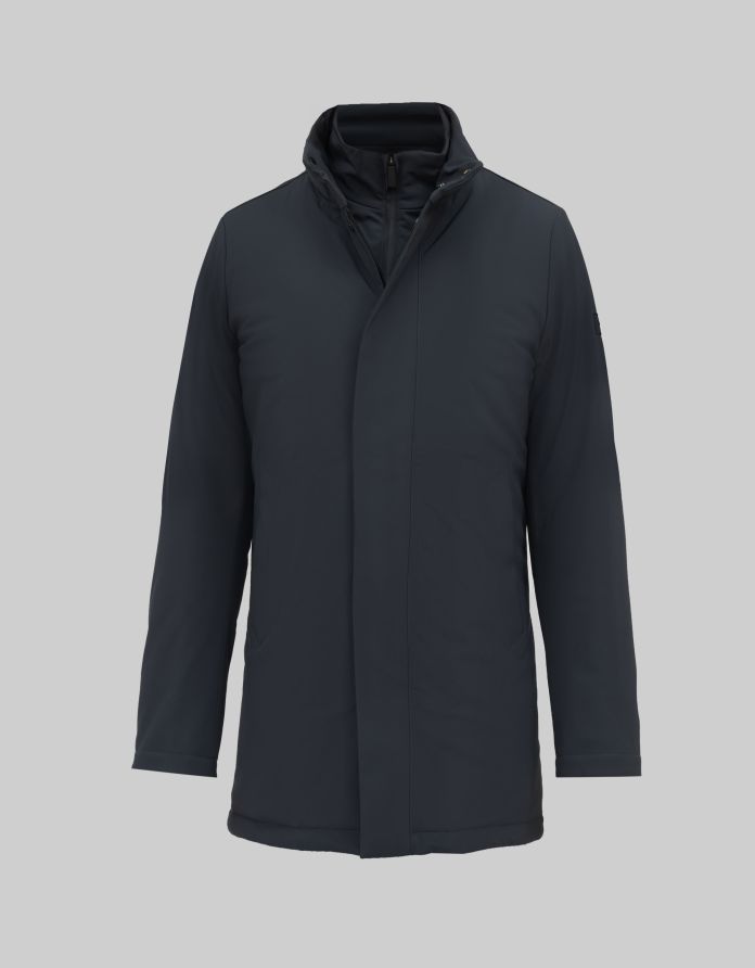 płaszcz nizza granatowy