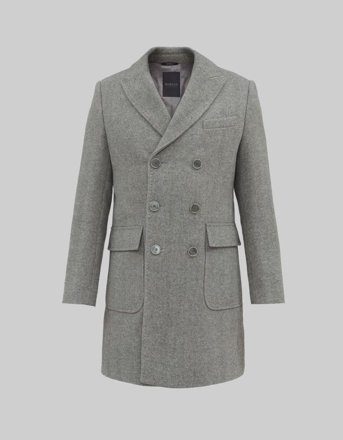 płaszcz bolognetta szary