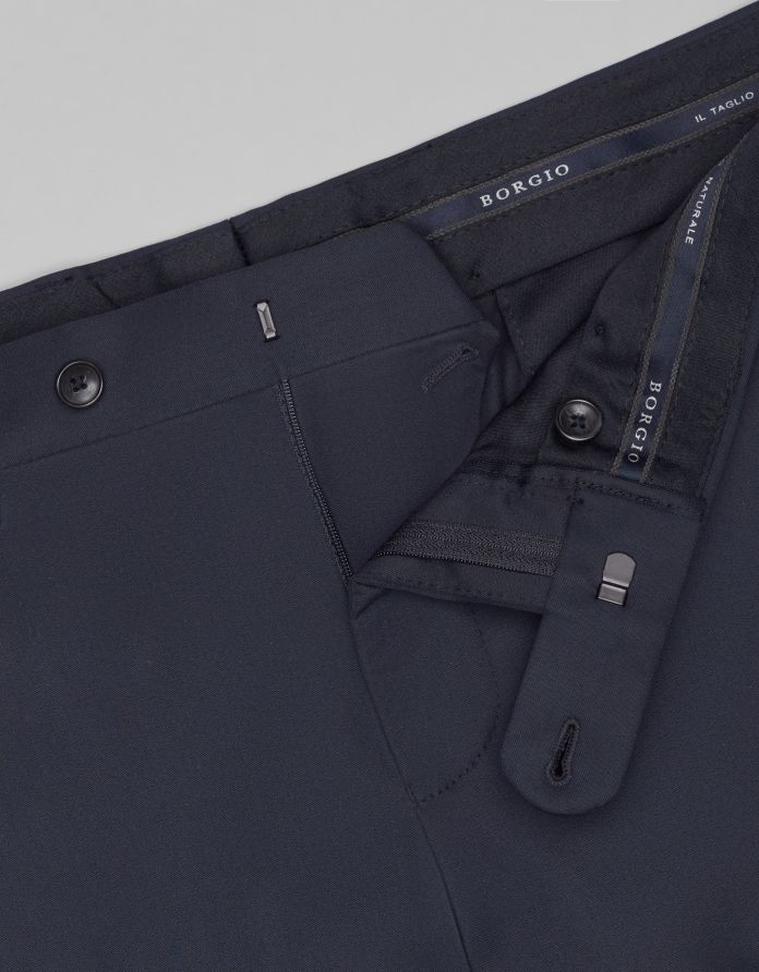 spodnie galatro 01 granatowy slim fit