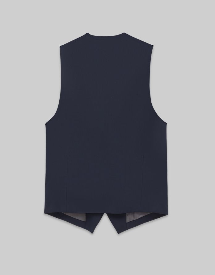 kamizelka galatro 01 granatowy slim fit