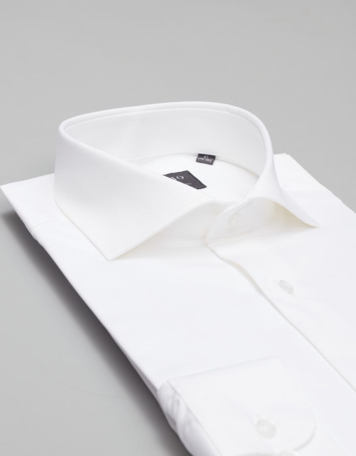 koszula isolabella 00495 długi rękaw biały slim fit