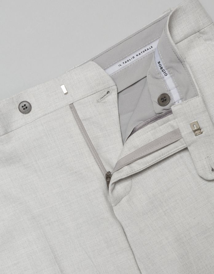 spodnie do zestawu erve 01 szary slim fit