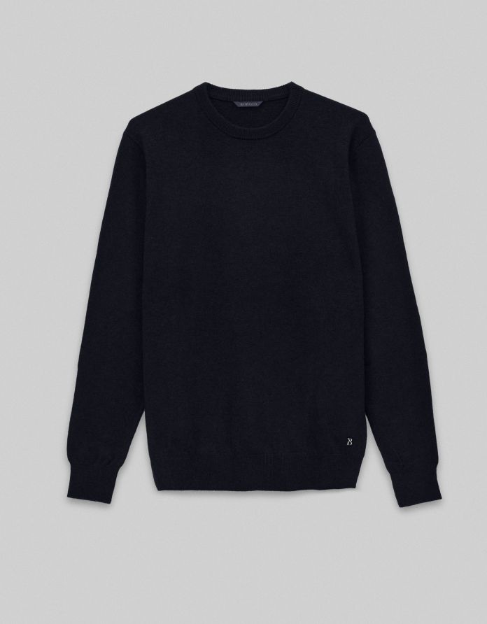 sweter caravaggio on granatowy