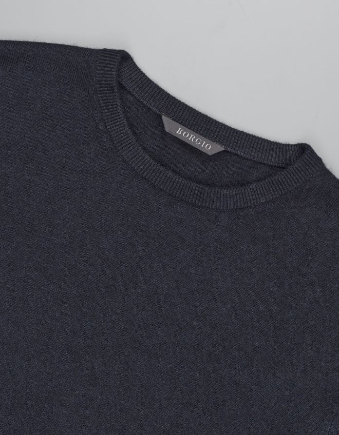 sweter caravaggio on granatowy