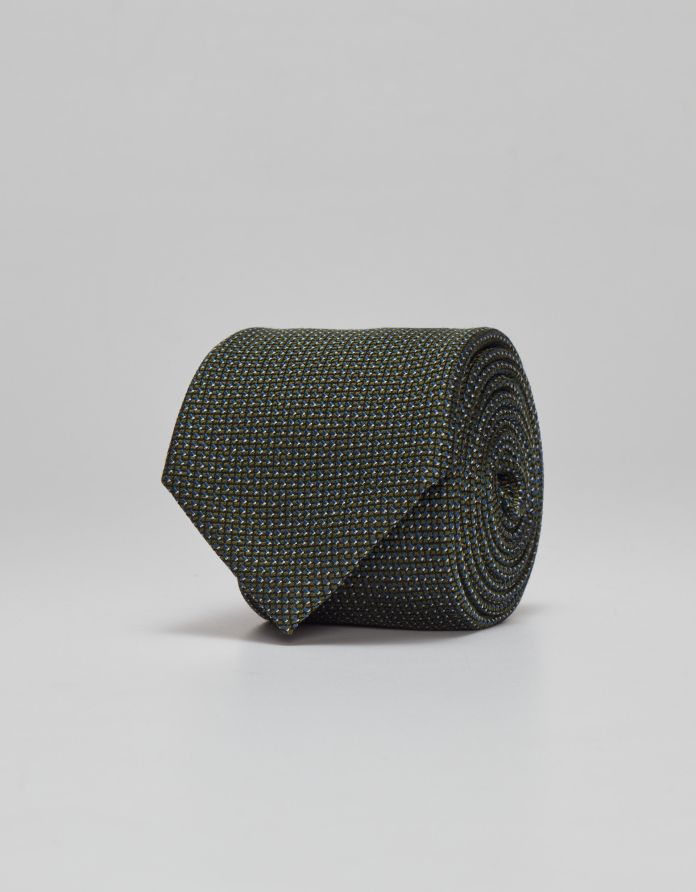 krawat seta&cotone 73 zielony