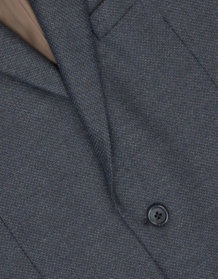 marynarka brolo granatowy slim fit