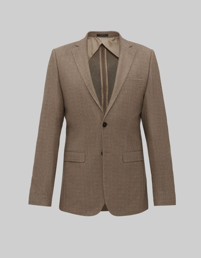 marynarka jonadi beżowy slim fit