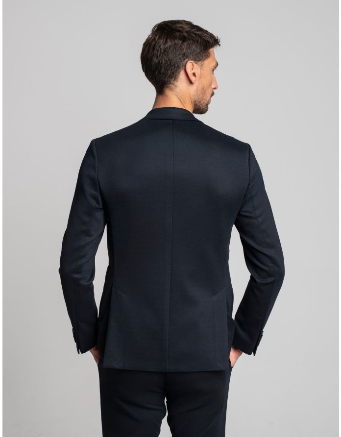 marynarka do zestawu circello granatowy slim fit