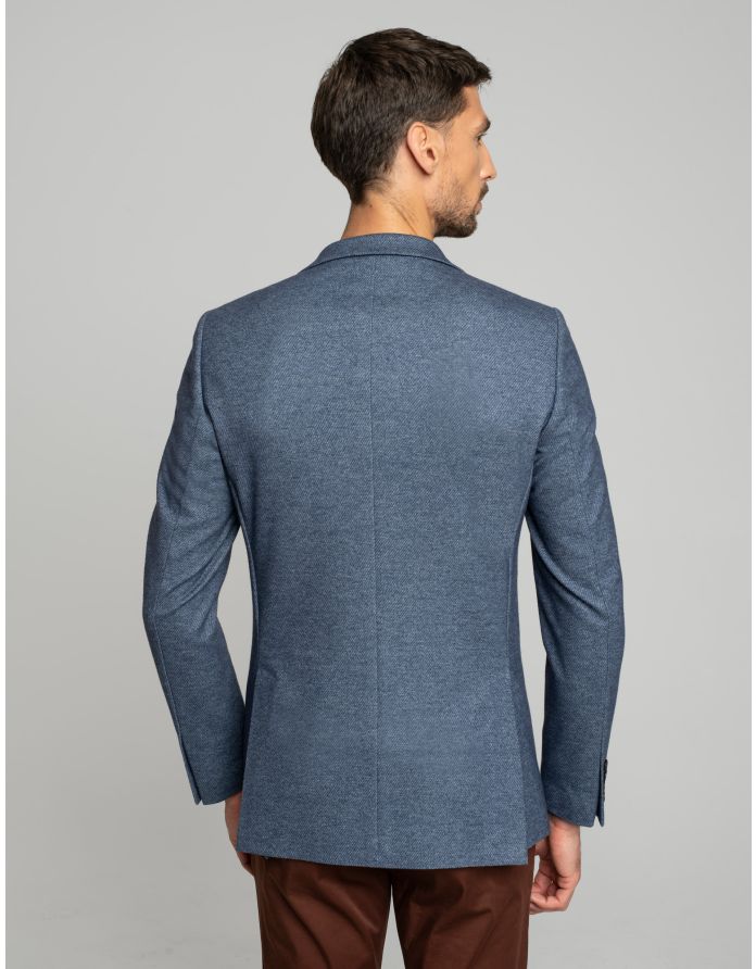 marynarka valmala niebieski slim fit