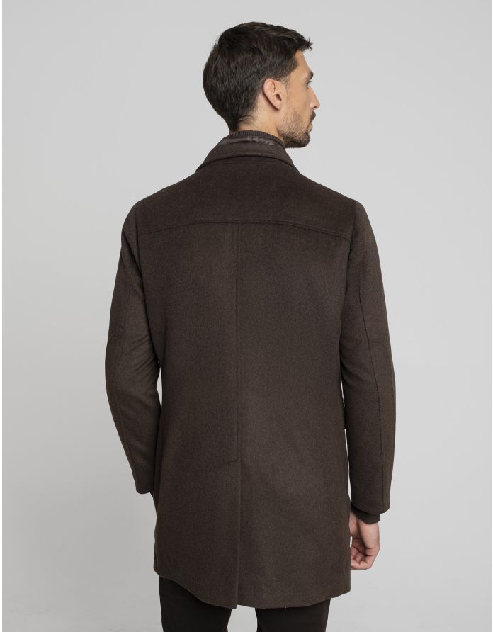 płaszcz pontelongo brąz