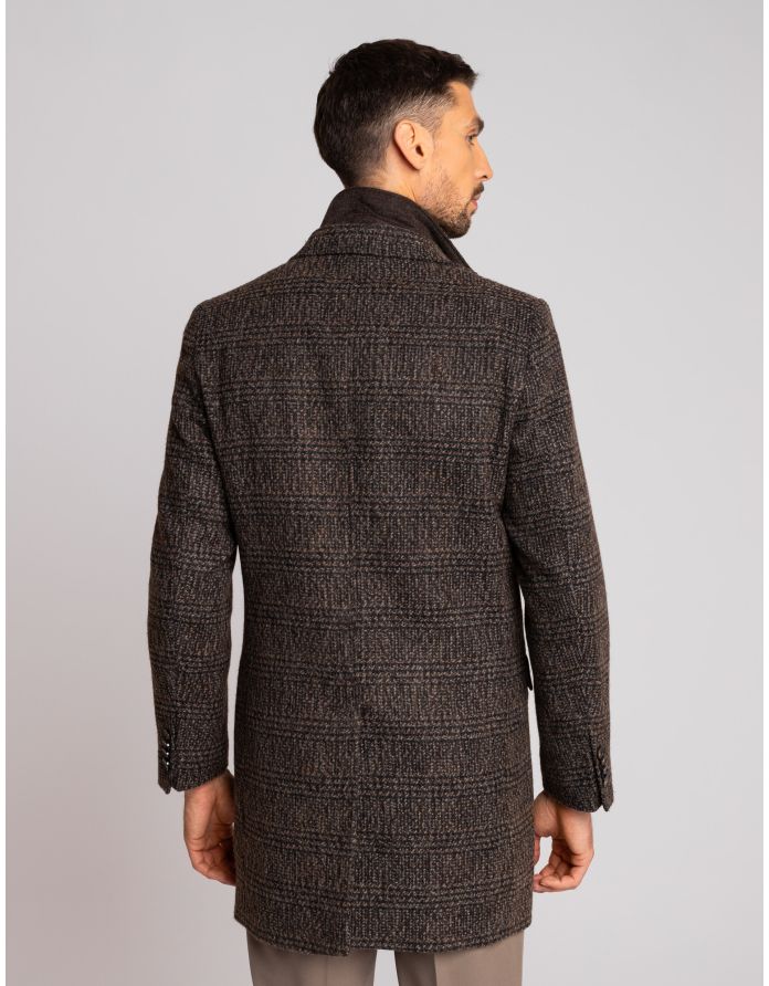 płaszcz sorianello brąz